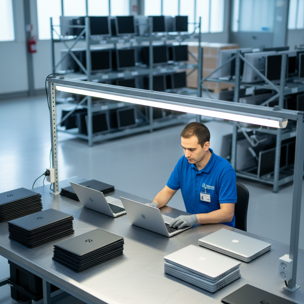 Audit du matériel à réception pour ajuster l'offre de rachat — broker it à Montpellier