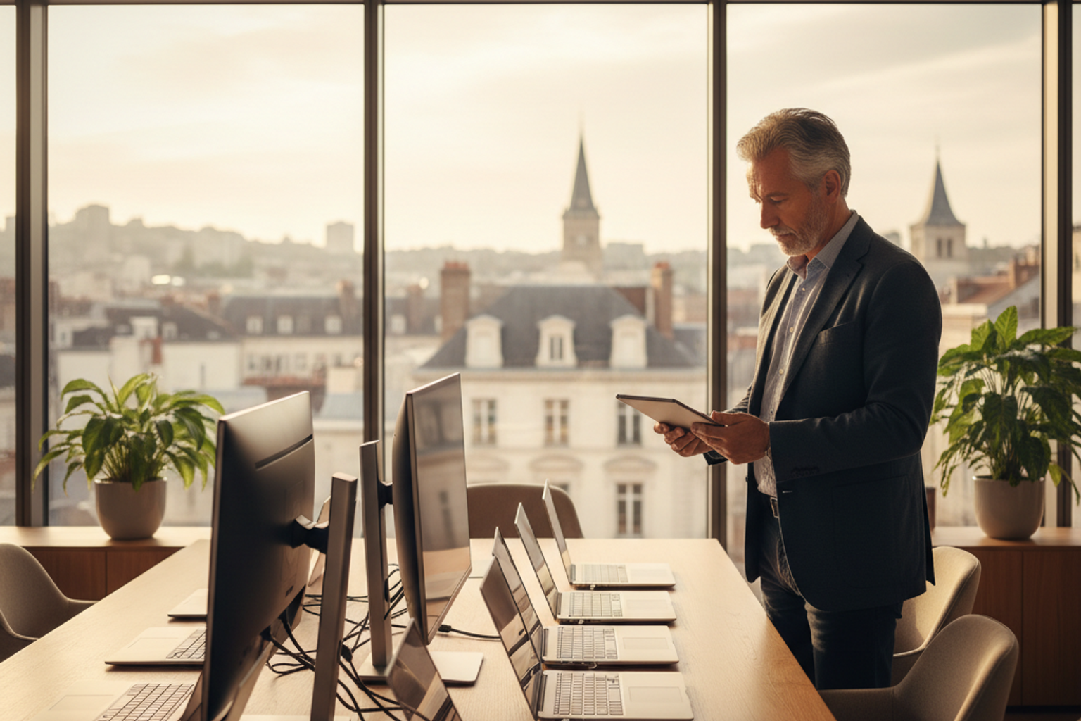 Rachat de parc informatique à Saint-Étienne — inventaire d'un parc informatique d'entreprise par Broker Informatique