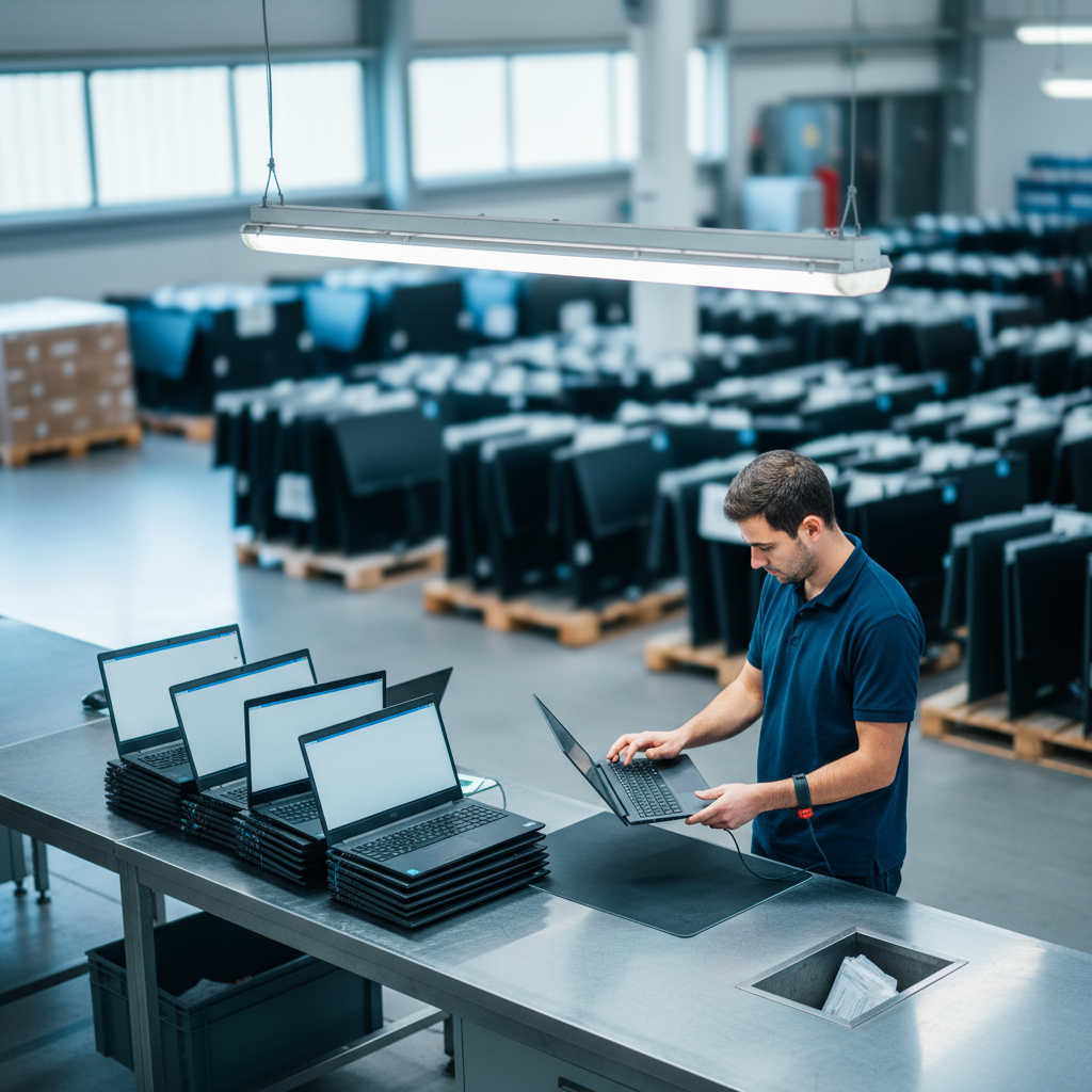 Audit du matériel à réception pour ajuster l'offre de rachat — rachat macbook entreprise à Rennes