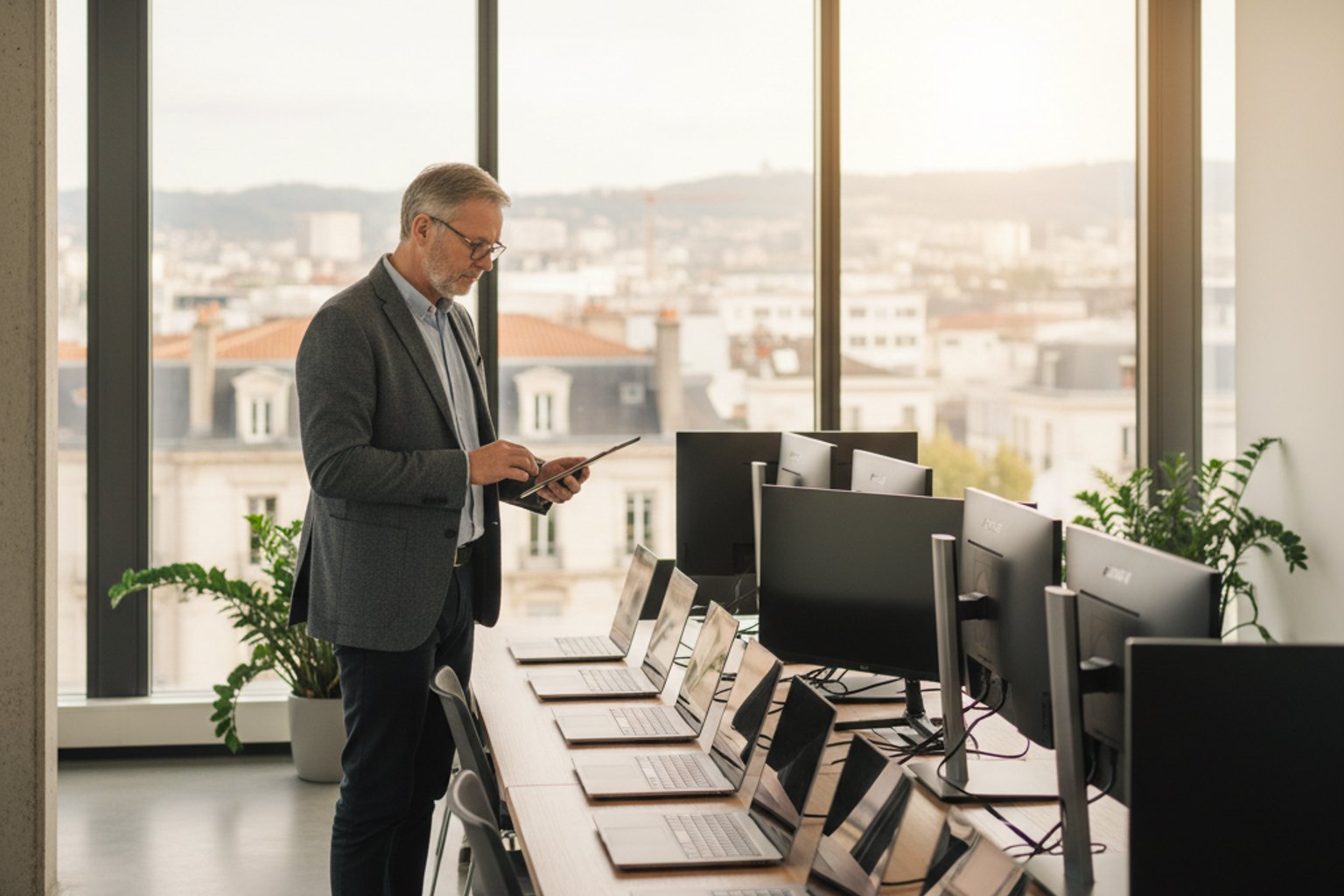 Rachat PC fixes entreprise à Saint-Étienne — inventaire d'un parc informatique d'entreprise par Broker Informatique