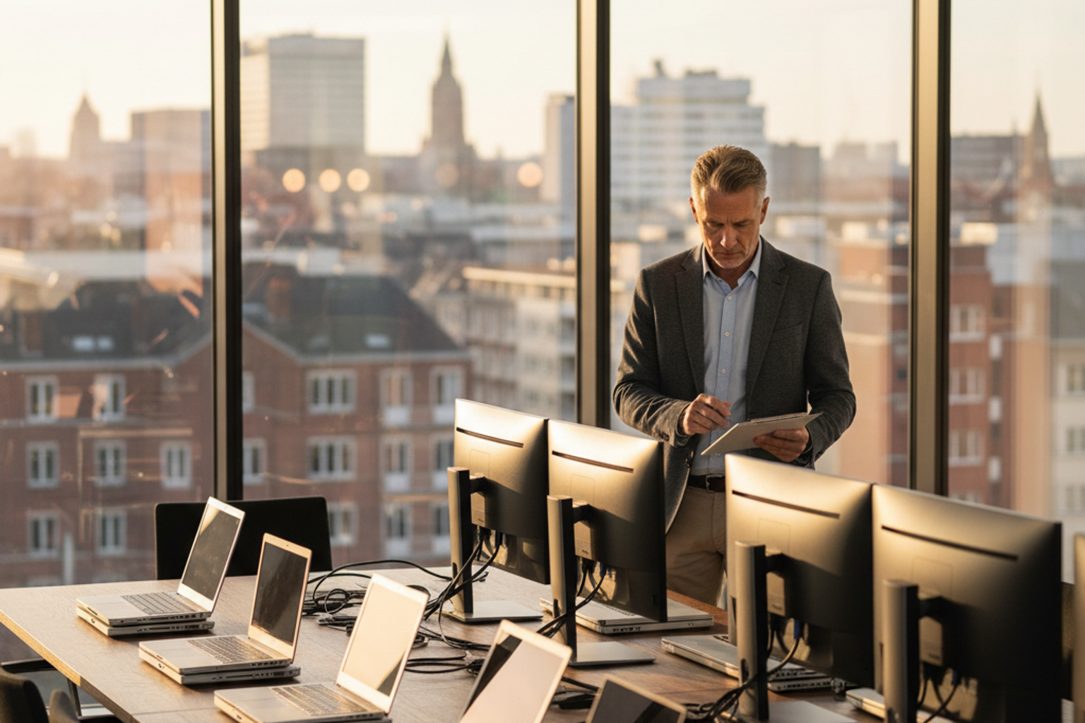 Rachat smartphones professionnels à Lille — inventaire d'un parc informatique d'entreprise par Broker Informatique